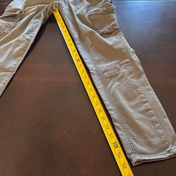 Melrose and Market Skinny Stretch Twill Cargo Pant color gray Size 28 - Picture 10 of 12